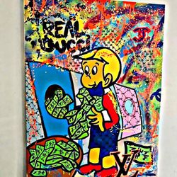 Richie Rich Custom “ Landry Mat” Painting 36x48