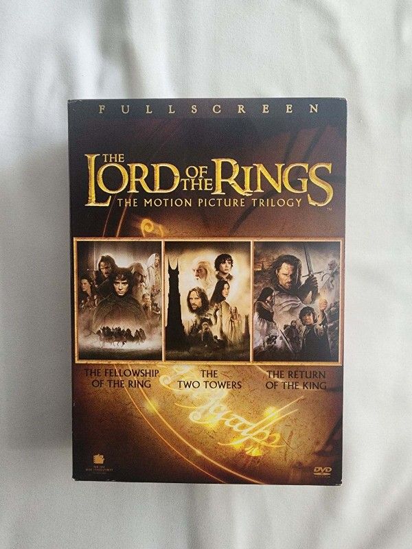 Lord of the Rings Trilogy DVDs