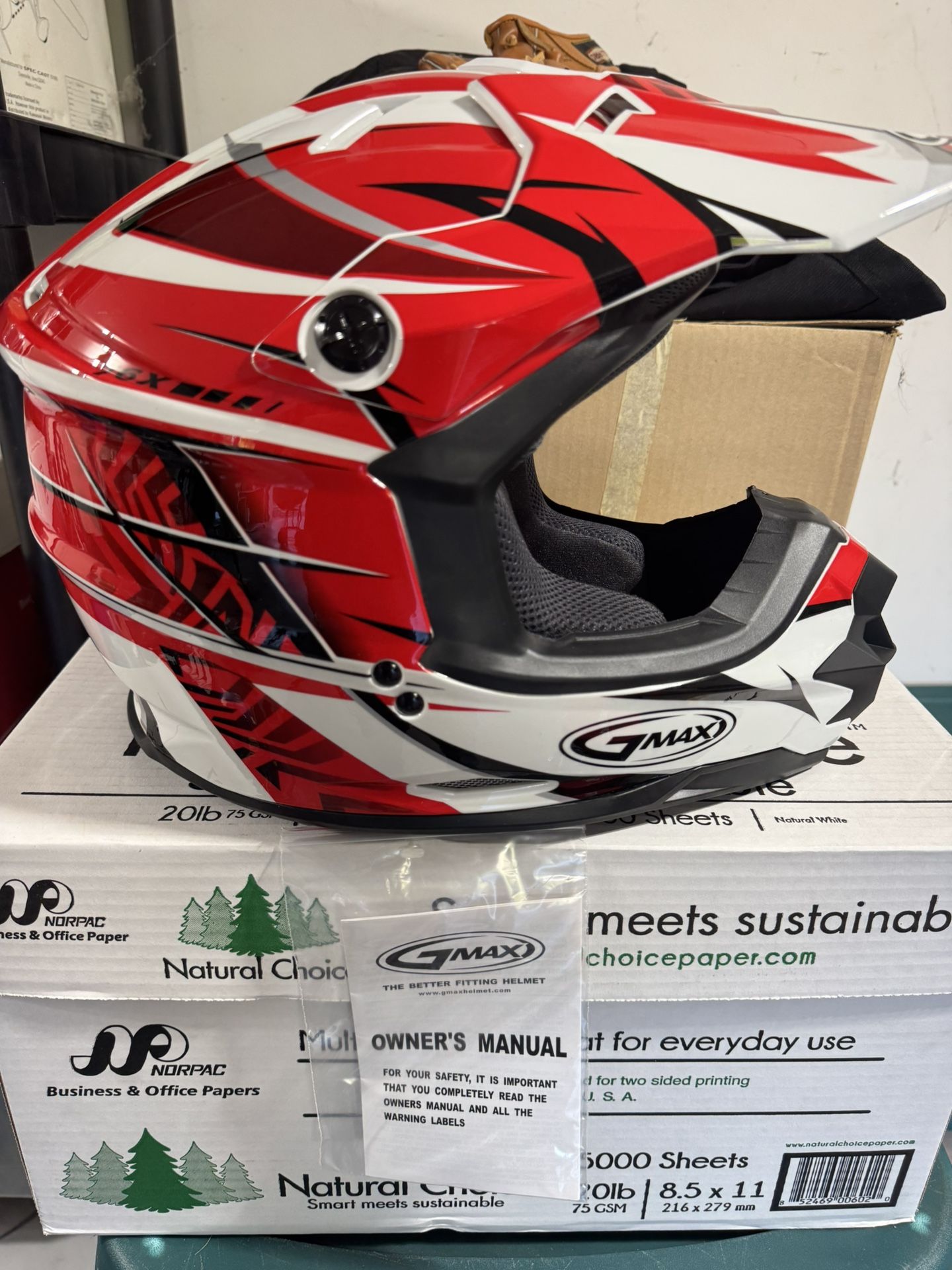 GMAX Motocross Motorcycle Helmet 