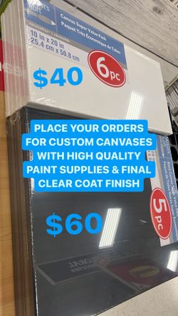 CUSTOM CANVAS ART 
