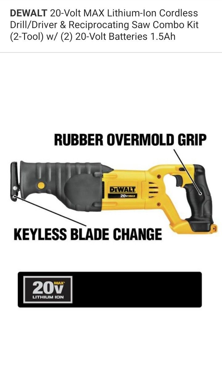 DeWalt Reciprocating Saw