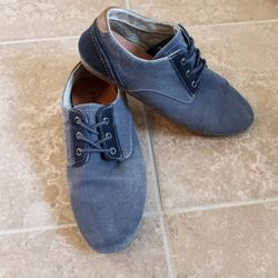Aldo Men's Blue Chambray Casual Lace Up Shoes Sz.8 