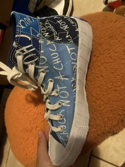 UNT1LT3D Blue Converse