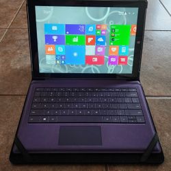 Microsoft Surface Pro 8 -13" Touchscreen With Touch Pen,  Detachable Keyboard, Leather Cover, And Charger