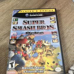 GameCube Super Smash Bros melee case Only