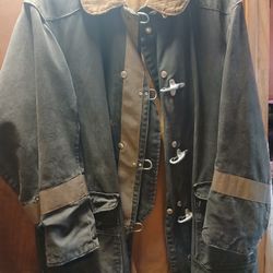 Vintage Globe Turn Out Coat