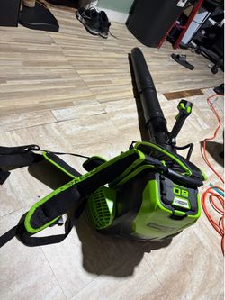 Greenworks backpack blower 80v
