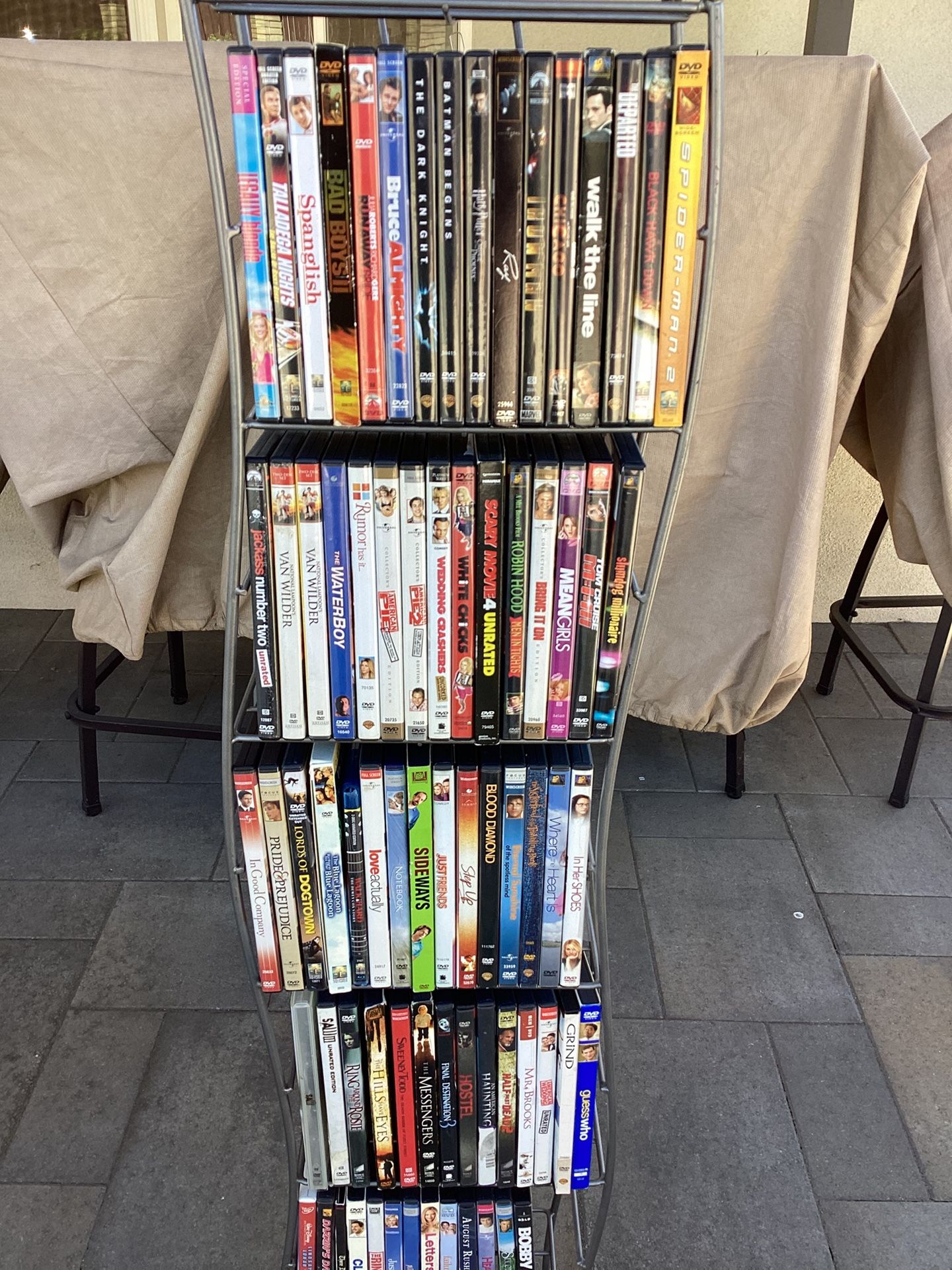 80+ DVD Movies + 6 VHS Movies!!!