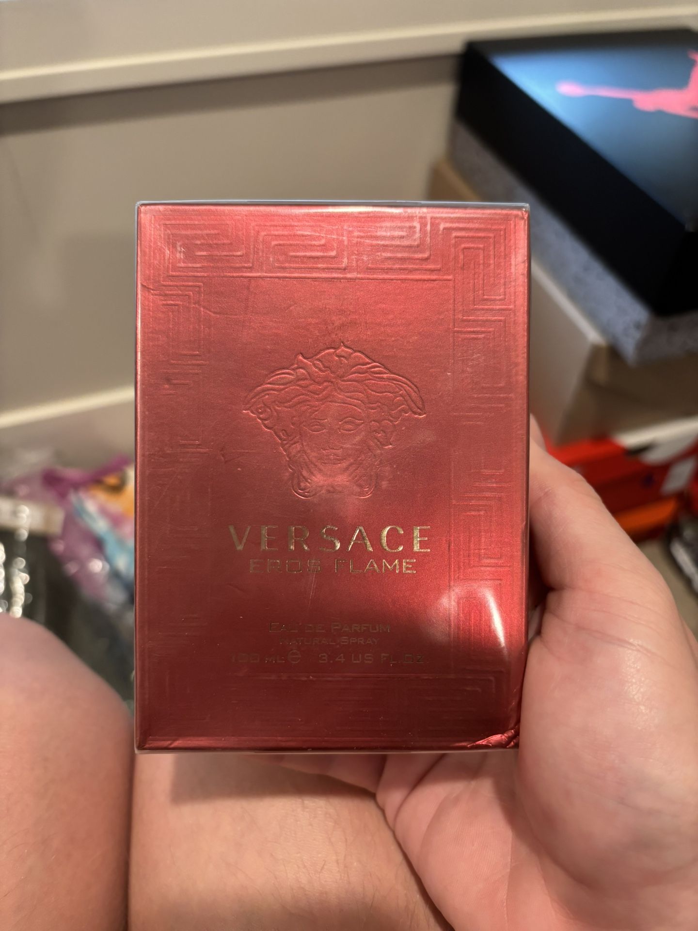 Versace Eros Flame 3.4oz Brand New