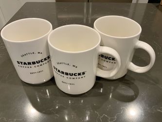 Starbucks mugs
