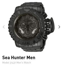 INVICTA Watch Sea Hunter Men
Model 31431 Men's