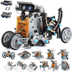 14-in-1 Solar STEM Robot Kit for Kids – Fun Meets Learning
