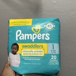 Pampers swaddles