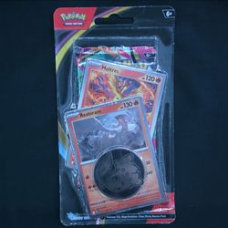 Pokémon TCG Chilling Reign Booster Pack - Moltres Reshiram Promos Pikachu Coin