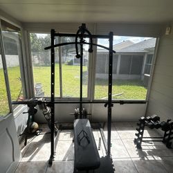 Bench And Squat Rack