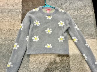 Grey Fuzzy sweater