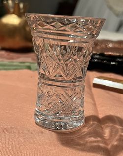 Vintage Elegant Crystal Bud Vase 