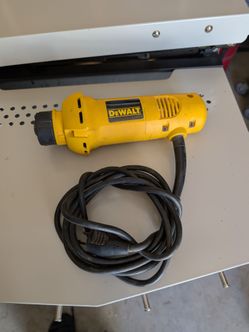 DeWalt electric drywall router used $50