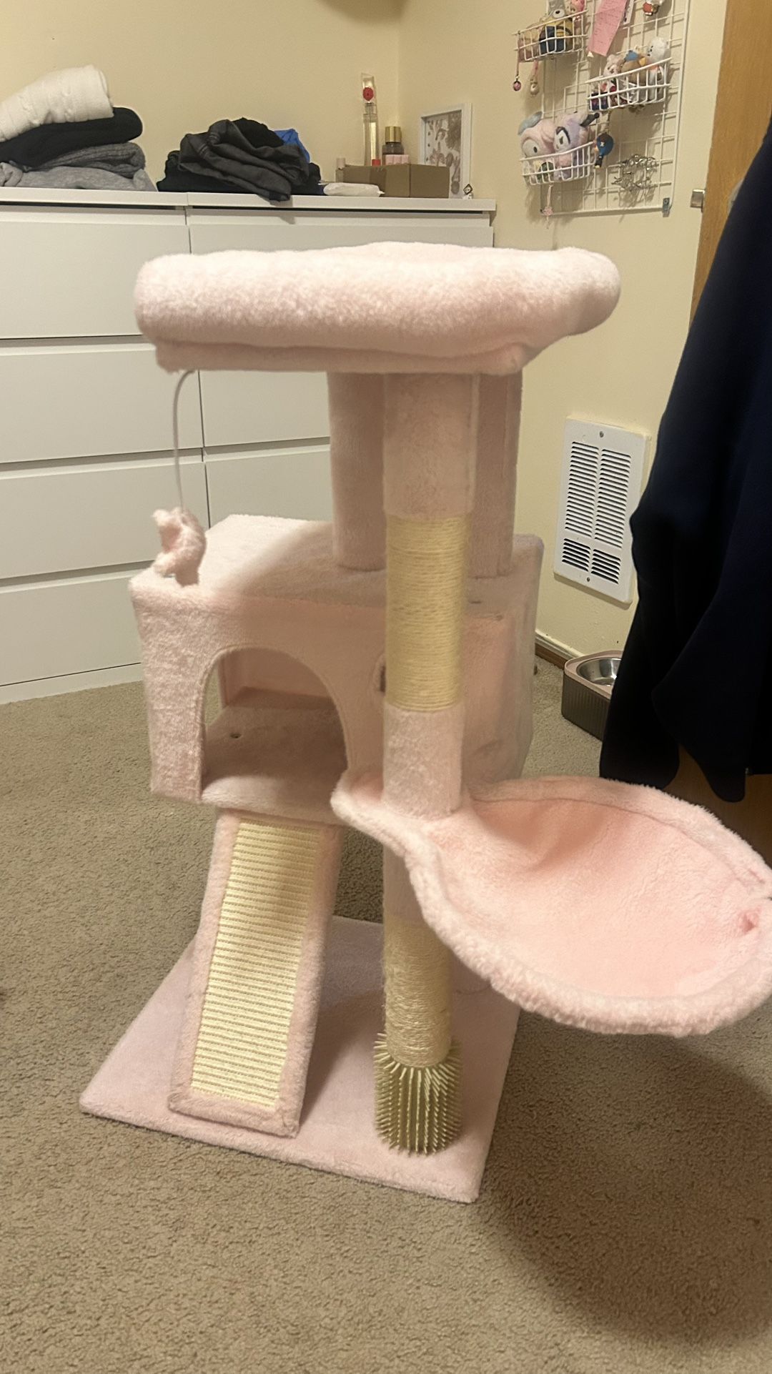 Pink Cat Tree