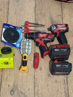 Milwaukee tool lot