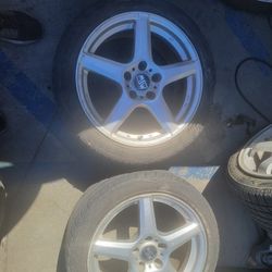 2006 SUBARU IMPREZA WRX STI MSW BY OZ WHEEL 