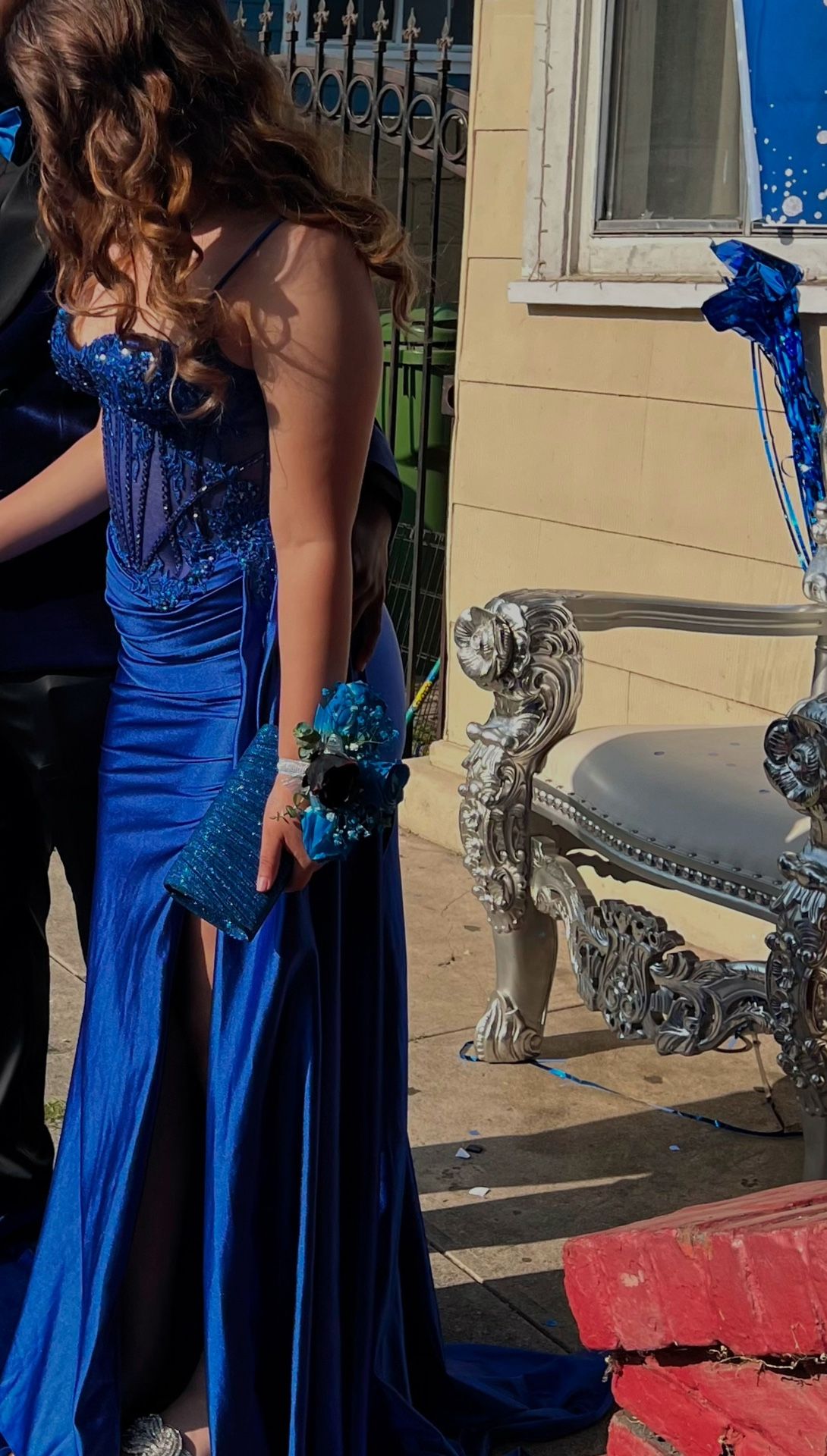 Royal Blue Prom dress for sale
