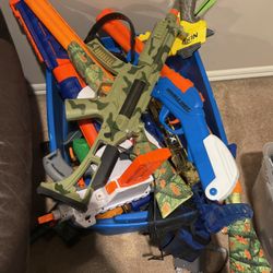 Full Box Of Toy Guns 