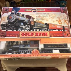 Train Set (G Scale)  Bachmann “Big Haulers GOLD RUSH