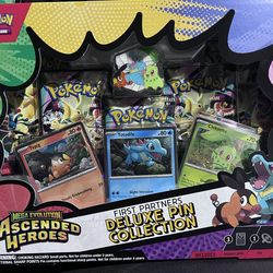 Pokemon First Partners Deluxe Pin Collection