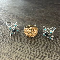 Vintage Avon Rings - All 3 for $12