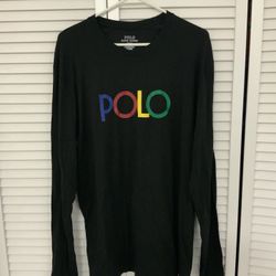 Polo Long Sleeve Medium 