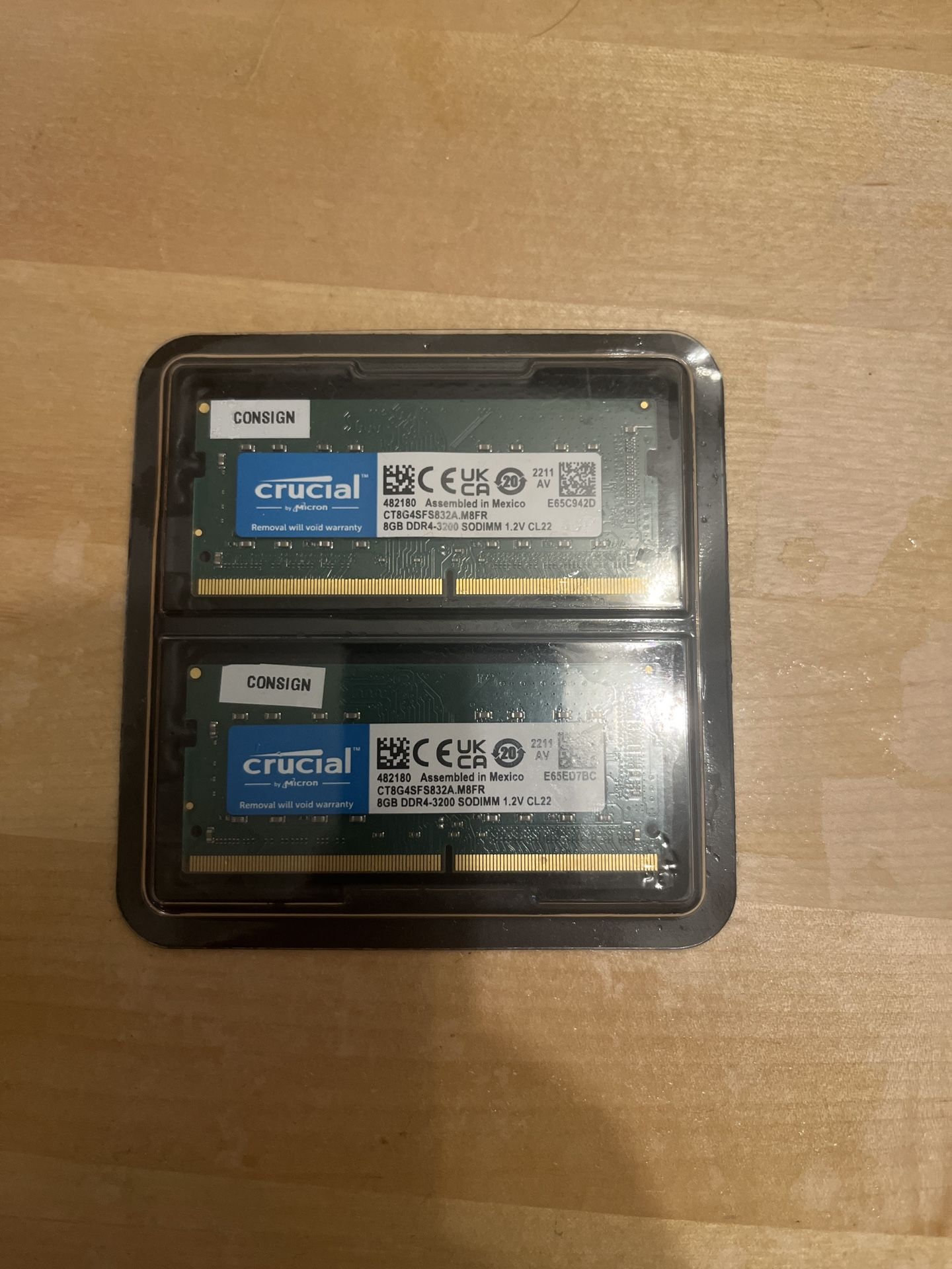 Crucial DDR4 2x8GB Laptop Ram 3200mhz