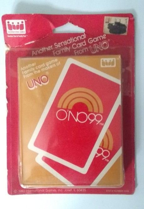 1980 Uno O'no99 Mint Unopened