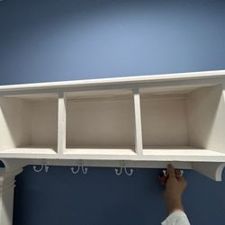 Shelf With Cubbies