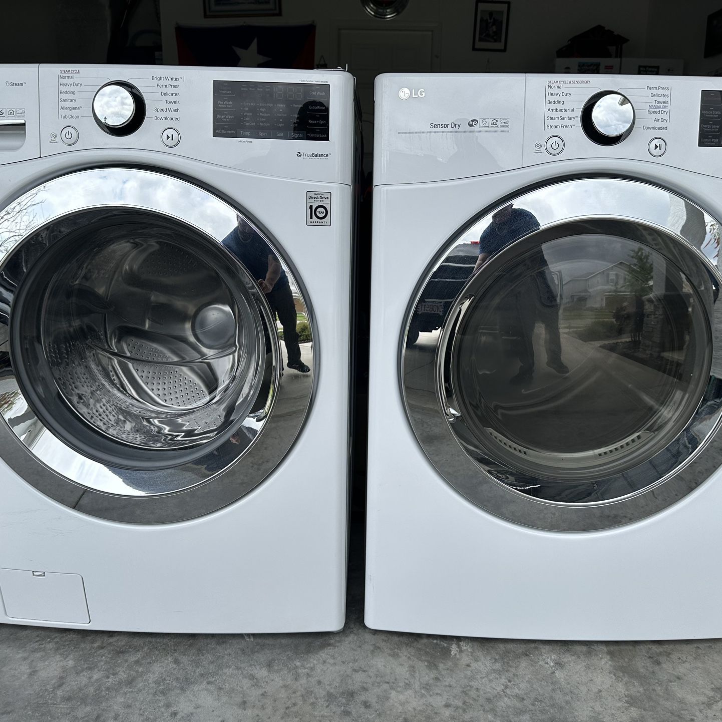 LG Washer And **GAS** Dryer Set (Stackable) 