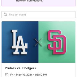 Padres Vs Dodgers May 10
