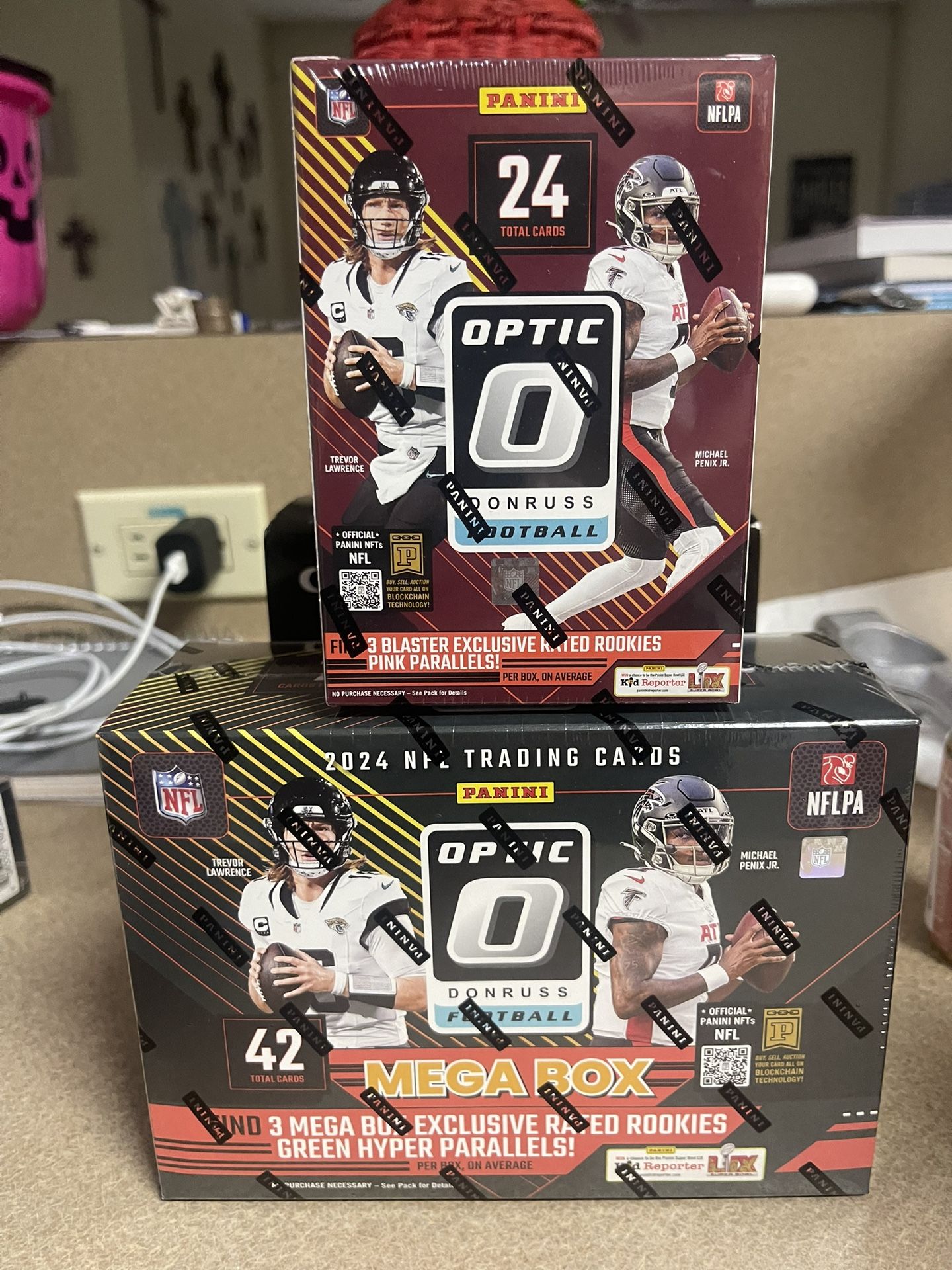 Donruss Optic Mega $90 , Booster $55 McAllen