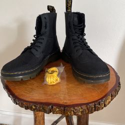 Dr. Martens Men's Combs Nylon Combat Boot