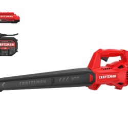 CRAFTSMAN V20 20-volt max 200-CFM 90- MPH Battery Handheld Leaf Blower 2.0 Ah