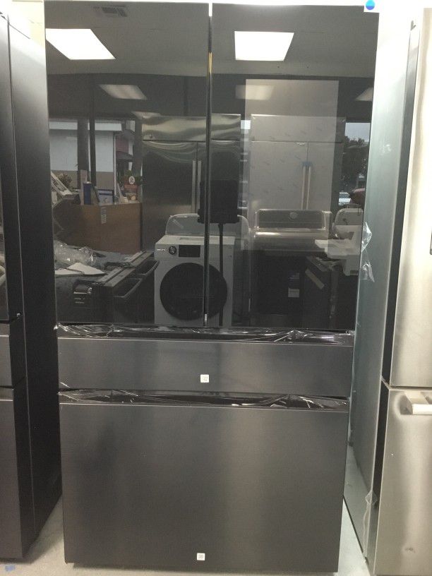 Samsung Black stainless French Door (Refrigerator) 35 3/4 Model RF29BB89008MAA - A-00002641