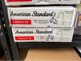 American Standard Fairbury 2S Single-Handle Pull-Down Sprayer Kitchen Faucet in Stainless Steel