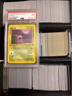 Pokemon Card Lot Bulk and Slab Fs