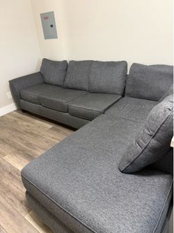 Grey 6 seater Sectional