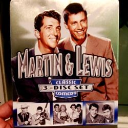 Martin And Lewis 3 Disc DVD Collection..8 Hours Of Funny Laughs!!..Brand New!..Collectors Edition 