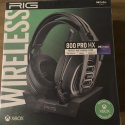 New In Box Wireless RIG 800 PRO HX XBOX PC HEADSET