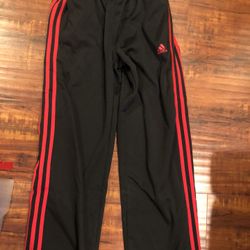 Boys black large Adidas pant or joggers