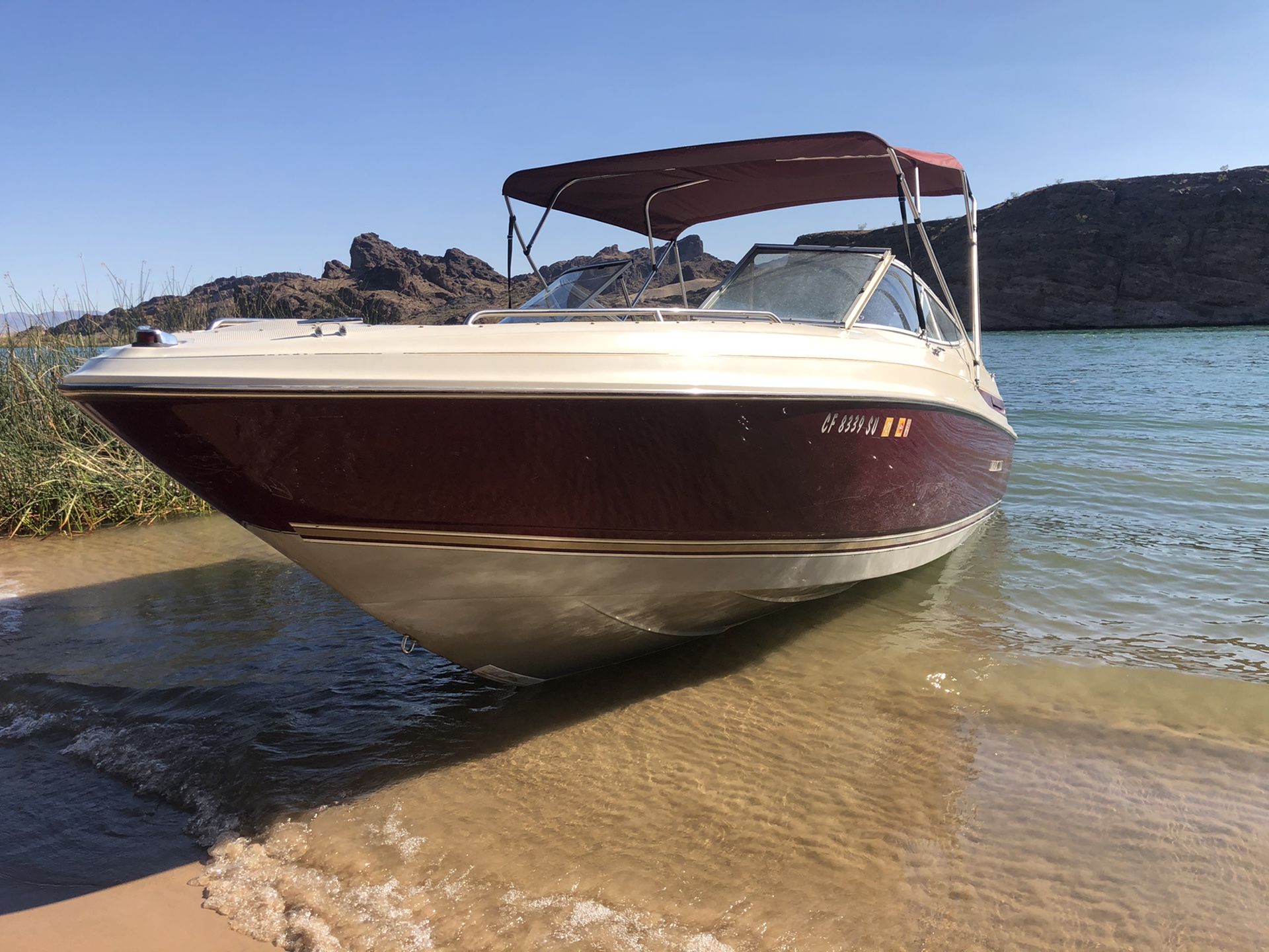 “Price reduced”98 Maxum 2300SR LARGE OPEN BOW