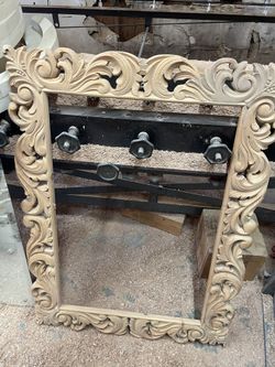 Pine Mirror Frame 