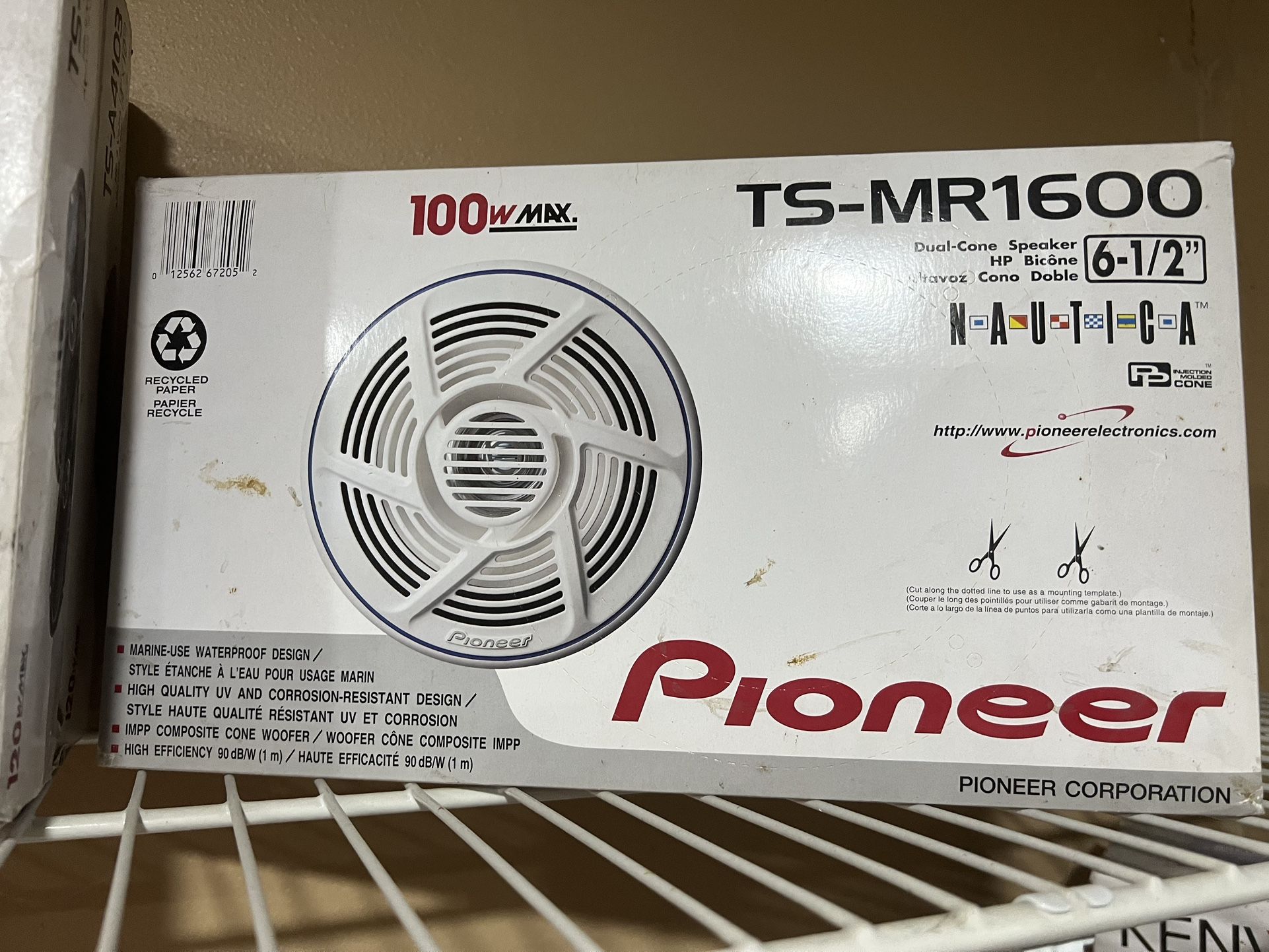 Pioneer 6.5 Marine Speaker