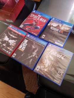 PS4 games